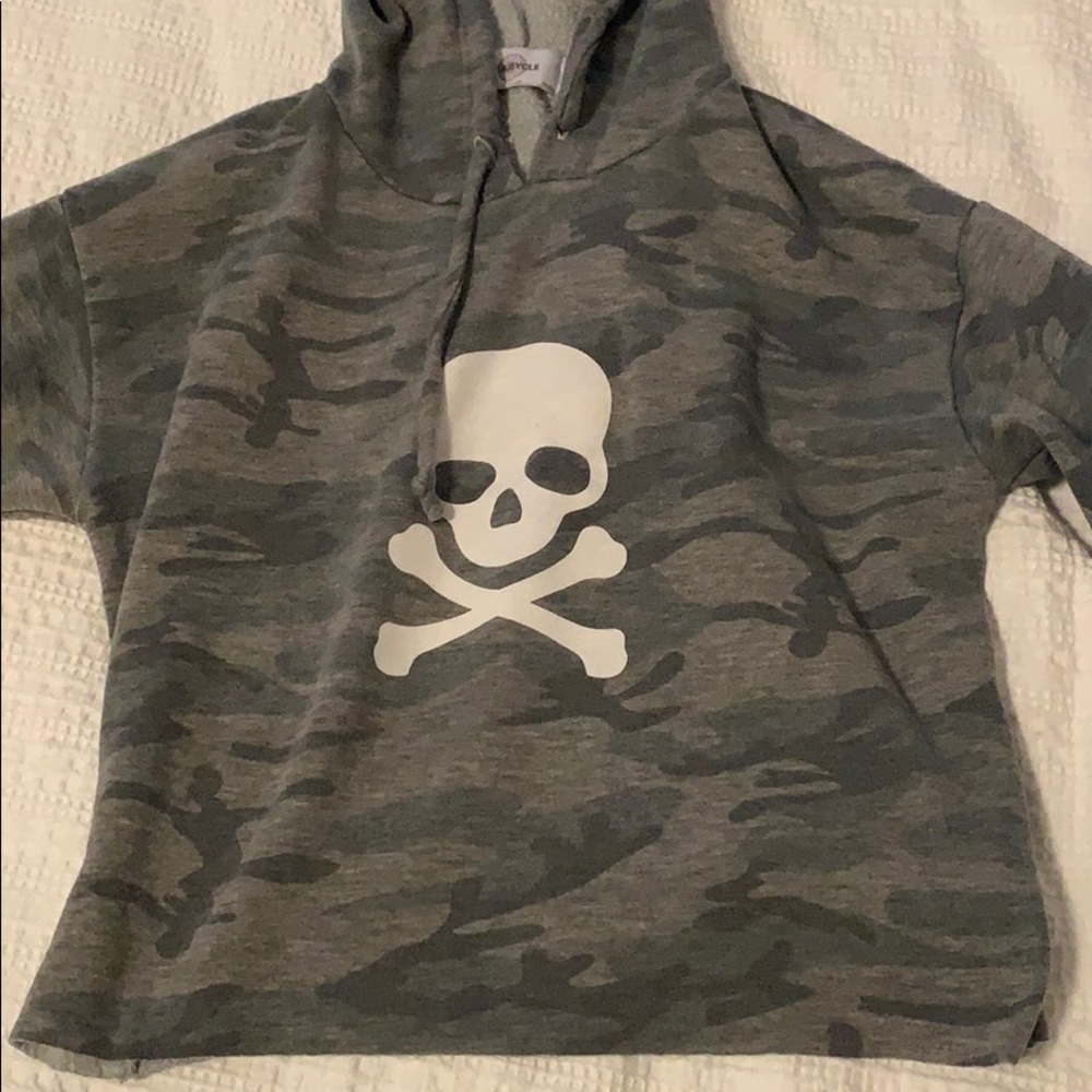 Soul by SoulCycle Camo Cropped Hoodie